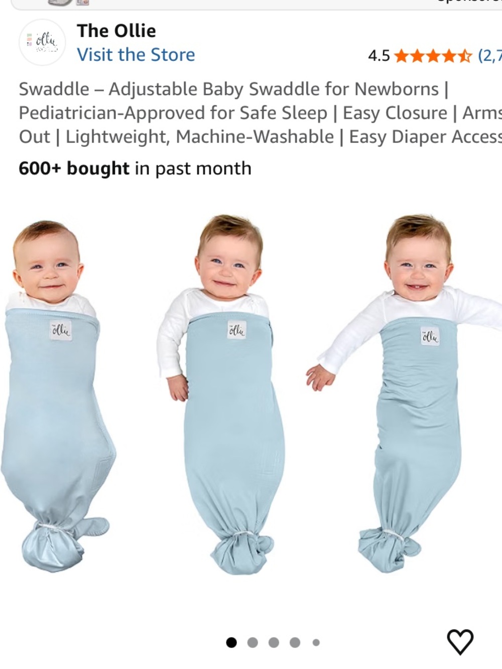 Ollie Baby Swaddle